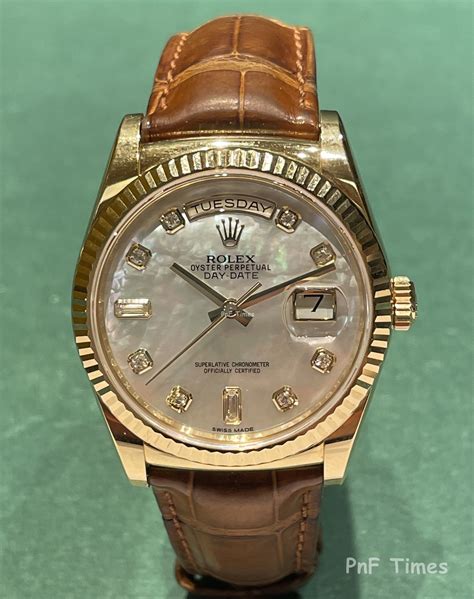 rolex daydate 118138|rolex day date diamond price.